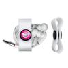 GRAPHICS & MORE Wonder Woman 80th Pastel Logo Headphone Earbud Cord Wrap - Charging Cable Manager - Wire Organizer Set of 2 - White view 2