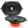 DCX570.3 5"x7", 6"x8" 2-Way 60W RMS DIECI Series Coaxial Speakers + Grills view 2