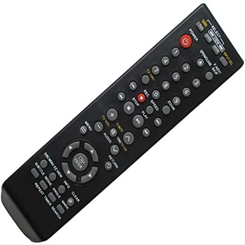 General Replacement Remote Control Fit for DVD-VR375 DVD-V9700/XAA DVD-S10 DVD-V3000 DVD-V3300 DVD-V4500 DVD-VR329 for Samsung DVD VCR Combo Player Recorder