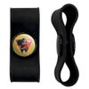 GRAPHICS & MORE Wonder Woman 80th Red Logo Pose Headphone Earbud Cord Wrap - Charging Cable Manager - Wire Organizer Set of 2 - Black view 1