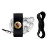 GRAPHICS & MORE Wonder Woman 80th Red Logo Pose Headphone Earbud Cord Wrap - Charging Cable Manager - Wire Organizer Set of 2 - Black view 2