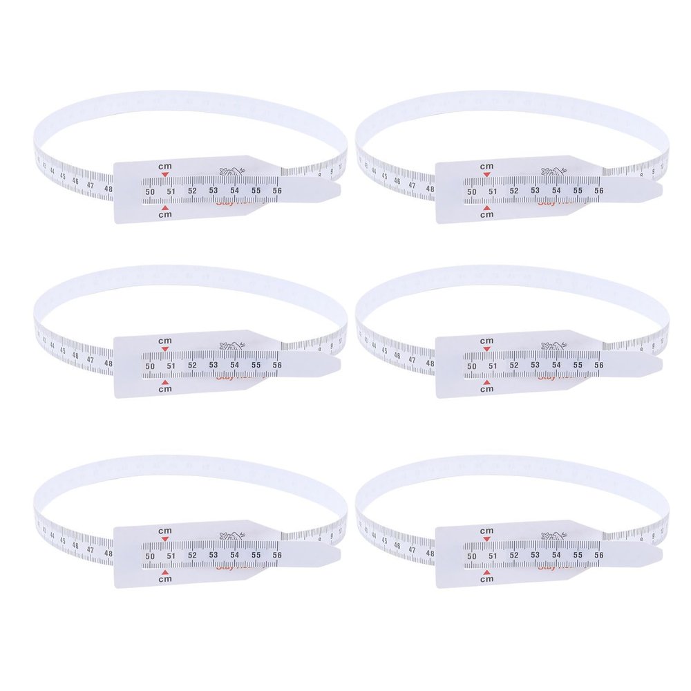 Hemobllo Infant Head Circumference Tape Measure 22 Inch Flexible Plastic Measuring Tape for Baby Head and Arm Circumference Accurate Pediatric Measurement Tool