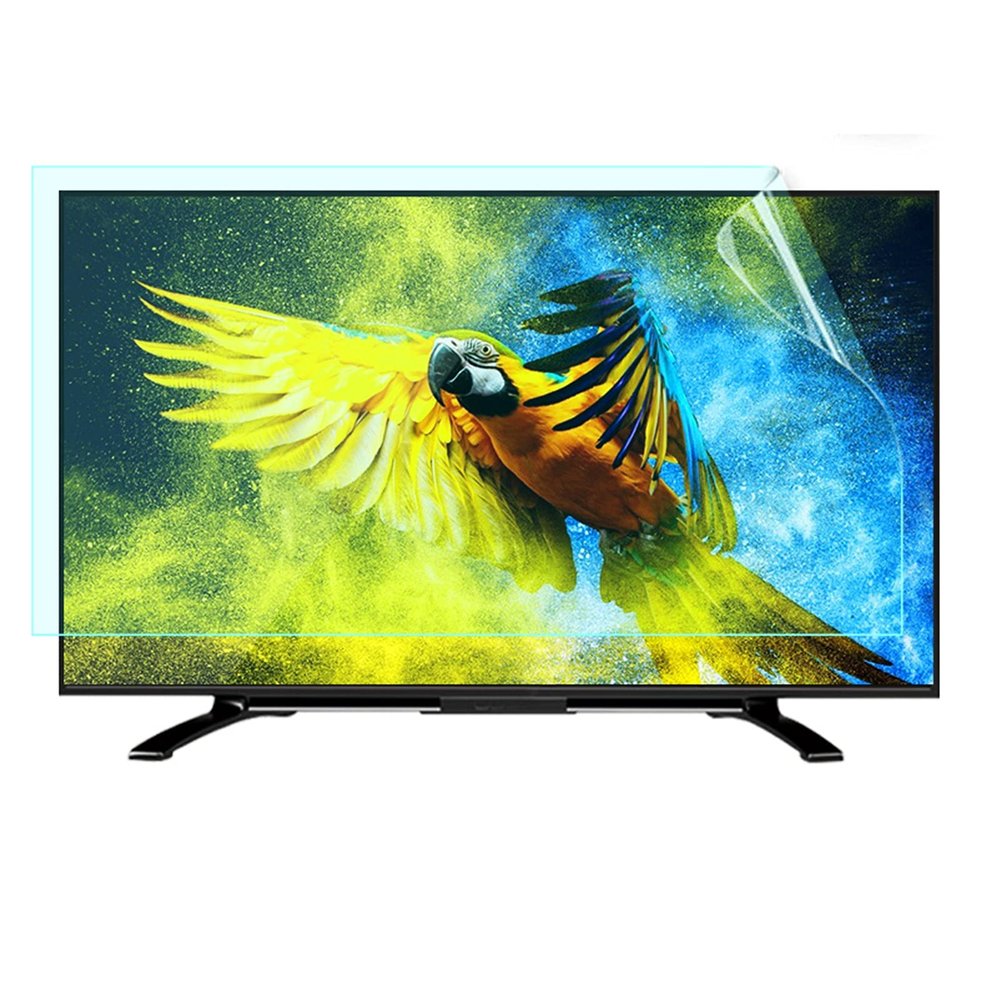 TYRHMY Anti-Glare TV Screen Protector for 50 55 65 Inch - Anti-Scratch, Anti Blue Light Protector Film for LCD, LED, 4K OLED & QLED HDTV,50" 1095 * 616