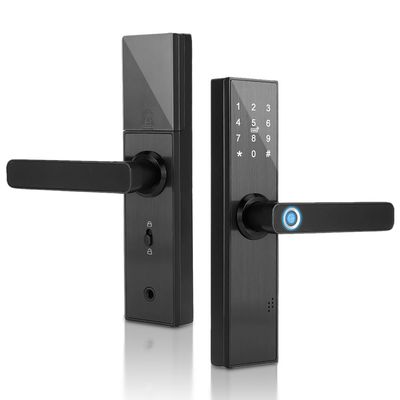 Fingerprint Door Lock, WiFi Smart Biometric Door Lock Password IC Card Entry Access System with Mechanical Key for Hotels and Offices Homes Apartments