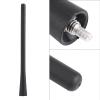 Antennas Antenna Mast, 7in Black Copper and Rubber Car Flexible Antenna Mast view 3