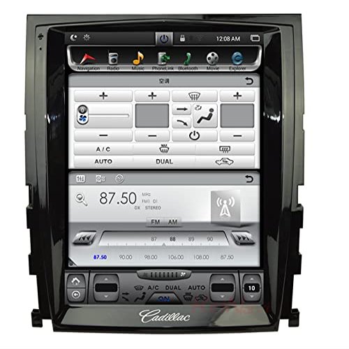 Android car auto Radio Multimedia Player for Cadillac Escalade 2007-2012 Vertical screem car Stereo autoradio GPS Navigation