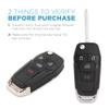 Keyless2Go Replacement for 4 Button Replacement Remote Flip Key for Ford Transit N5F-A08TAA 164-R8236 - 2 Pack view 4