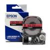 Epson LABELWORKS 218BRPX Genuine PET (Polyester) Tape Cartridge - Black on Red Label Maker Tape - 3/4" (18MM) Wide, 30' view 1