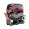 Epson LABELWORKS 218BRPX Genuine PET (Polyester) Tape Cartridge - Black on Red Label Maker Tape - 3/4" (18MM) Wide, 30' view 4
