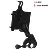 RAM MOUNTS EZ-Roll'r Cradle with Yoke Clamp Mount for Apple iPad mini 6 RAM-B-121-AP36U for Rails 0.625" to 1.25" in Diameter view 3