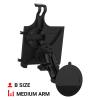 RAM MOUNTS Twist-Lock Suction Cup Mount for Apple iPad mini 6 RAM-B-166-AP36U for Vehicle Windshields view 3