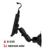 RAM MOUNTS Twist-Lock Suction Cup Mount for Apple iPad mini 6 RAM-B-166-AP36U for Vehicle Windshields view 4