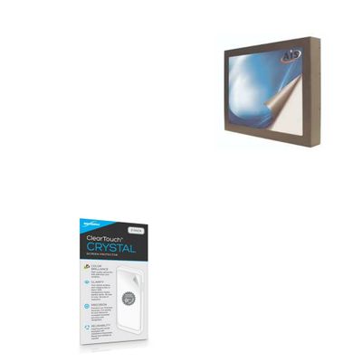 BoxWave Screen Protector Compatible with AIS CH12L630-M2-TR-5RT - ClearTouch Crystal (2-Pack), HD Film Skin - Shields from Scratches