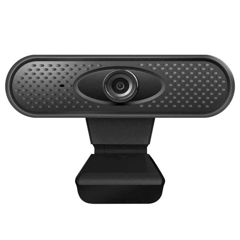 1080P Webcam with Microphone, USB 2.0 Desktop Laptop Computer Web Camera with Auto Light Correction, Plug and Play, for Windows Mac OS, for Video Streaming, Conference, Gaming, Online Classes (Black2)