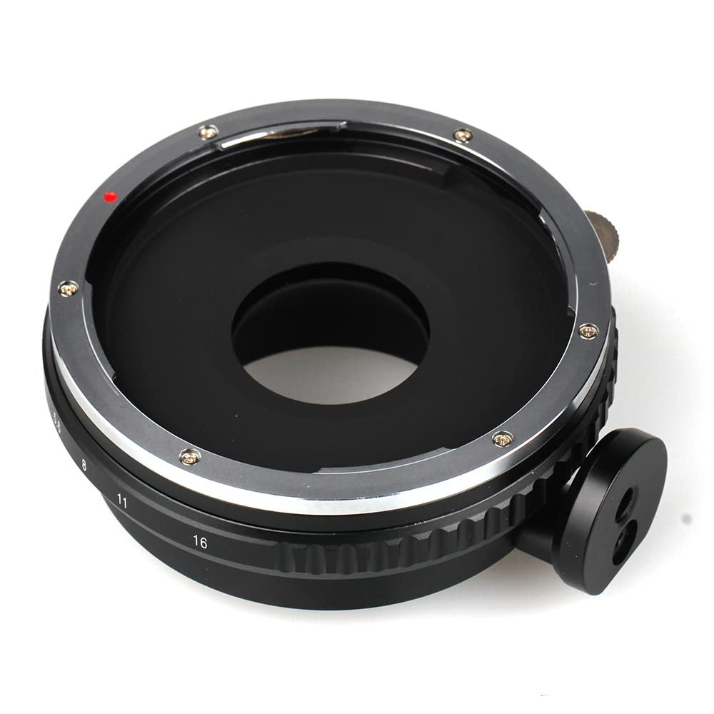 Pixco Mount Adapter Ring for Rollei 6000 Lens to EF Mount Camera