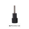 BGNing Aluminum Alloy M6 Screw Adjustable Knurled Thumb Nut with Stainless Steel Knobs M6*15/20/25 Compatible with Insta360 One R/GoPro Hero 10 (Black M6x15) view 2