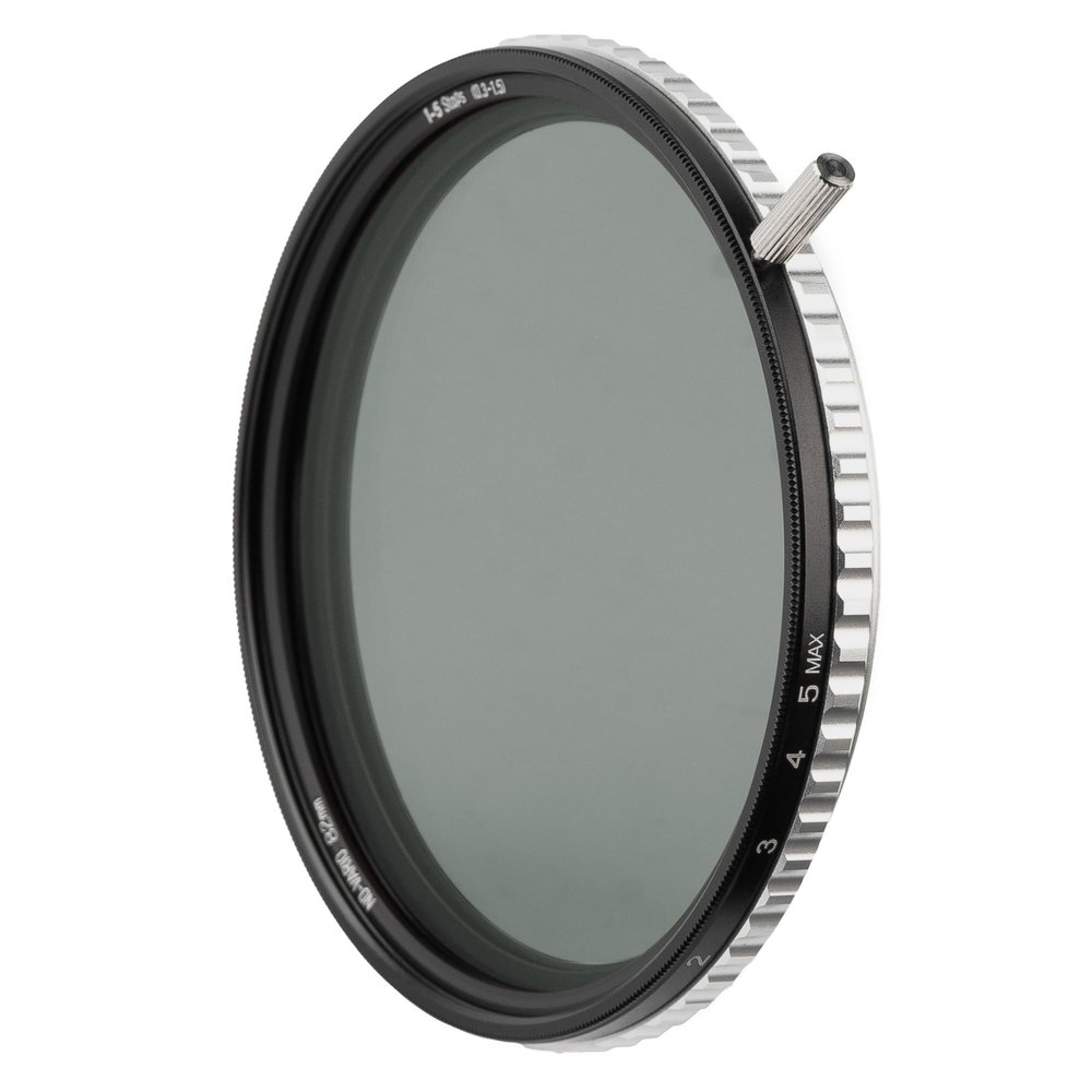 NiSi - 40.5mm Swift True Color ND-Vario, 1-5 Stops (ND2-ND32) Variable ND Filter, Dustproof and Waterproof Nano Coating Optical Glass, No Vignetting and X Effect with Lens Filter Case and Lens Cap