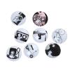 10 pcs Circle Camera Photography Assortment Glass Round Dome Seals Tiles Cabochons - 20mm (3/4'') view 1