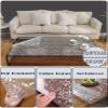 HQYG 18x54 Inch Clear Table Cover Protector, 1.5mm Thick PVC Plastic, Waterproof for Dining Table or Office Desk view 4