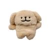 Yatchen Furry Case for AirPods 1&2,Funny Cute 3D Cartoon Plush Kawaii Apron Dog Design Fluffy Soft Warm Cover Case Carrying Charging Box with Keychain Anti-Fall Protective Case for AirPods 1&2 view 1
