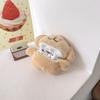 Yatchen Furry Case for AirPods 1&2,Funny Cute 3D Cartoon Plush Kawaii Apron Dog Design Fluffy Soft Warm Cover Case Carrying Charging Box with Keychain Anti-Fall Protective Case for AirPods 1&2 view 2