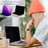 Peslv Magnetic Privacy Screen for MacBook Pro 16 Inch (2021-2025, M1, M2, M3, M4), 16inch Removable Matte Anti Blue Light Glare Private Filter Protector for Mac Pro 16.2" Laptop view 2