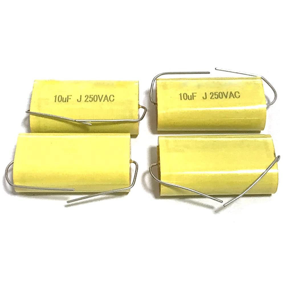 10PCS Axial Audio Electrodeless Capacitor,250V 6.8UF(685) 31mm