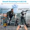HDMI Wireless Transmitter and Receiver 4K, AIMIBO Wireless HDMI Extender Live Streaming Video/Audio No Lag for Laptop, PC, Cable Box, Camera, Blu-ray, DVD, PS5 to Monitor, Projector, HDTV - 165FT/50M view 4