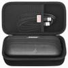 BOVKE Hard Travel Speaker Case for Bose New SoundLink Flex Speaker (2nd Gen) / Bose SoundLink Flex Bluetooth Portable Speaker, Extra Mesh Pocket for Bose Speaker Charger, Charging Cables, Black view 1