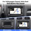 Android 13 Car Radio for VW Passat Jetta Seat Golf Skoda Polo Touran, [1G+32GB] 7 inch Touch Screen Volkswagen Stereo with Wired&Wireless CarPlay Android Auto Bluetooth GPS WiFi FM+Backup Camera view 2