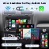 Android 13 Car Radio for VW Passat Jetta Seat Golf Skoda Polo Touran, [1G+32GB] 7 inch Touch Screen Volkswagen Stereo with Wired&Wireless CarPlay Android Auto Bluetooth GPS WiFi FM+Backup Camera view 4