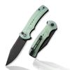 CIVIVI Cogent Button Lock Flipper Pocket Knife, 14C28N Blade G10 Handle, Good for Outdoor EDC Camping C20038D-3 (Natural) view 1