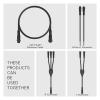 BTF-LIGHTING 3 Core 3 pin Small Size IP68 Y Shape 1 Male-Divided-3 Female Spillter Connctor Black Plastics 18AWG 15mm Metal Metal Nut Support All BTF-LIGHTING 3 pin Small Size IP68 Connector view 3