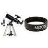Celestron Beginner's Telescope Bundle - PowerSeeker 80AZS Telescope + Moon Filter view 1