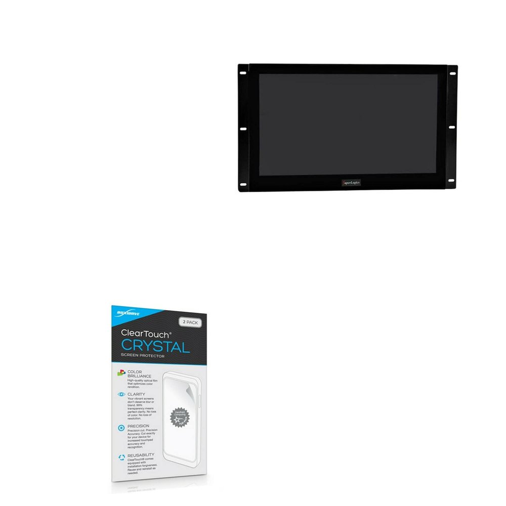 BoxWave Screen Protector Compatible with SuperLogics SL-PPC-13AWHD-J3455-H-2LAN - ClearTouch Crystal (2-Pack), HD Film Skin - Shields from Scratches
