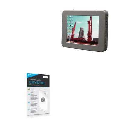 BoxWave Screen Protector Compatible with Daisy Data 4120 Series (19 in) - ClearTouch Crystal (2-Pack), HD Film Skin - Shields from Scratches