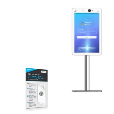 BoxWave Screen Protector Compatible with Pax AF10 - ClearTouch Crystal (2-Pack), HD Film Skin - Shields from Scratches
