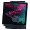 Vertical Dock for MS Surface Pro 9-11 | Dock Your Surface up Next to a Monitor with VESA (Surface Pro 9, USB-C | No Electronics, No VESA arm/Mount) view 1