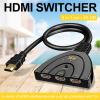 4K HDMI 1.4 Switch, 3 Port Selector Box, HDMI Switcher 3 in 1 Out, Supports 4K 3D 1080P for PS4/PS3, Xbox, HDTV, Roku etc, HD-Ready, Monitors view 2