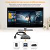 4K HDMI 1.4 Switch, 3 Port Selector Box, HDMI Switcher 3 in 1 Out, Supports 4K 3D 1080P for PS4/PS3, Xbox, HDTV, Roku etc, HD-Ready, Monitors view 4