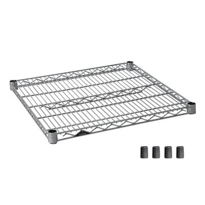 Luminous SHL6060SL Parts for Pole Diameter 1.0 inch (25 mm), Shelf Board Steel Shelf (Load Capacity 550 kg), Wire Depth Direction, 1 Piece (with Sleeves), Width 24.0 x Depth 24.0 inches (61 x 61 cm)