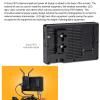 FEELWORLD LUT7 PRO 7 Inch 2200nit Touch Screen 3D LUT DSLR Camera Field Monitor with F970 External Power and Install Kit Waveform Vectorscope 4K HDMI Input Output 1920X1200 IPS Panel view 4