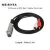 MEIRIYFA XLR to 2RCA Y Splitter Patch Cable - 1.5m (XLR Female to 2 RCA) view 2