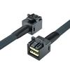 10Gtek SFF-8643 to SFF-8643 12G Internal Mini SAS HD Cable, with Sideband, for NVMe Backplane/RAID Controller, 100-Ohm, Straight to Straight, 0.3-m(0.9ft) view 1