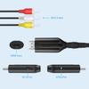 HDSUNWSTD HDMI to RCA AV Adapter Converter HDMI2AV NTSC PAL Full HD Composite Video Audio for PS3 for PS4 for Xbox 60HZ for Old TV view 3