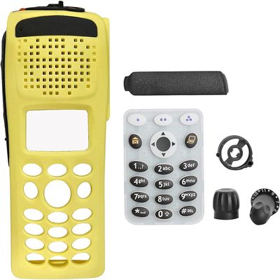 Amasu Yellow XTS2500 housing Case Front Cover with Full Keypad Compatible withXTS2500 XTS2250 Radio