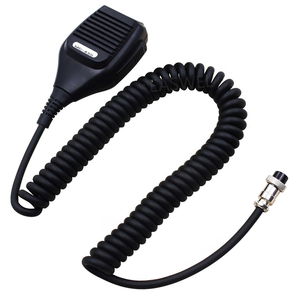 8 PIN Dynamic Button Handheld Radio Microphone for Kenwood TS-430s TS-440s
