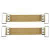 E-outstanding 2Pcs Non-Slip Battery Straps Rubber Band, 5.7-inch x 0.87-inch Khaki Yellow view 4