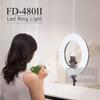 Ring Light - 18 inch 3000K-5500K Dimmable Bi-Color Light Ring, 96W LED Ring Light with Stand, Lighting Kit for Vlog, TikTok,Selfie, Makeup, YouTube, Camera, Phone - LCD Screen & Remote Control view 2