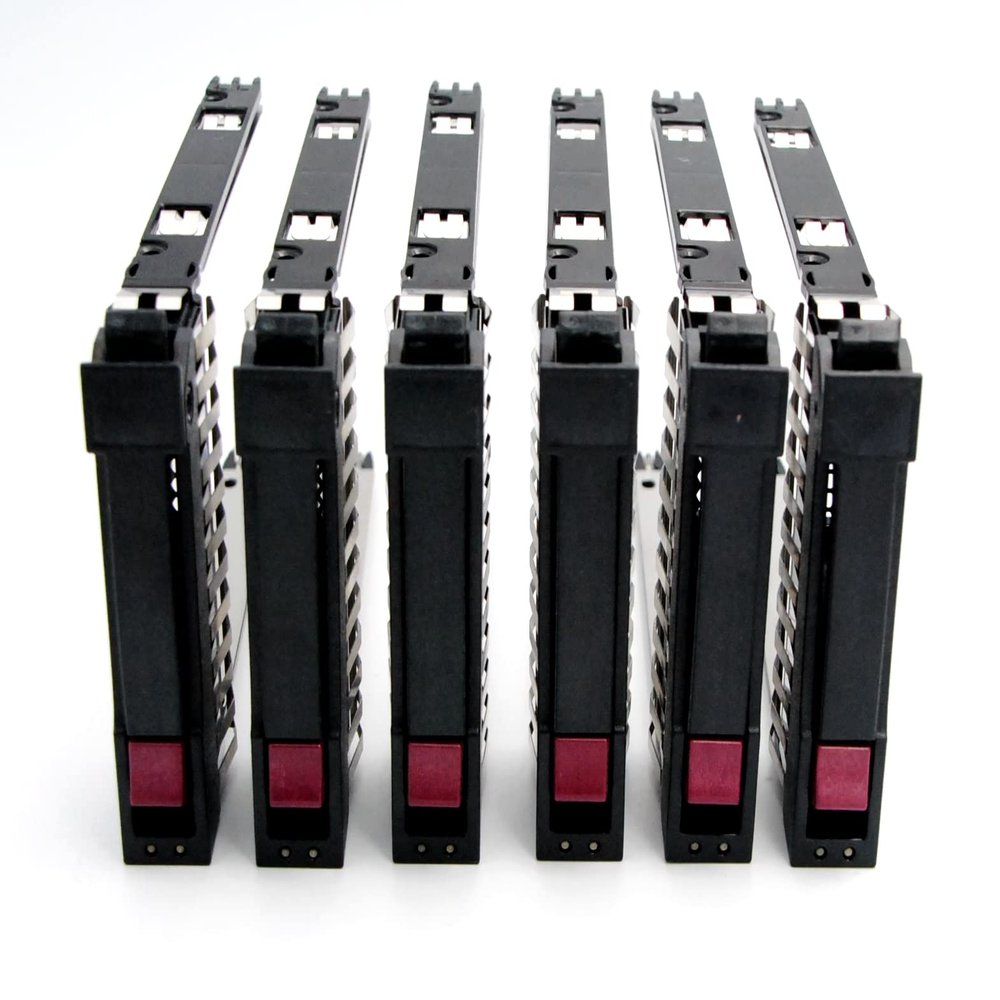 BTHEBKRS Lot of 6pcs 2.5" 500223-001 508009-001 SAS&SATA HDD Tray Compatible for G5 G6 G7 DL380 DL360 DL580 BL460c ML350 ML370 ML570 378343-002 Server Series